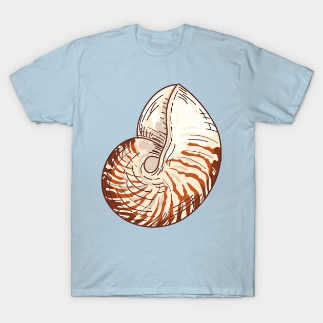 Seashell T-Shirt by SWON Design